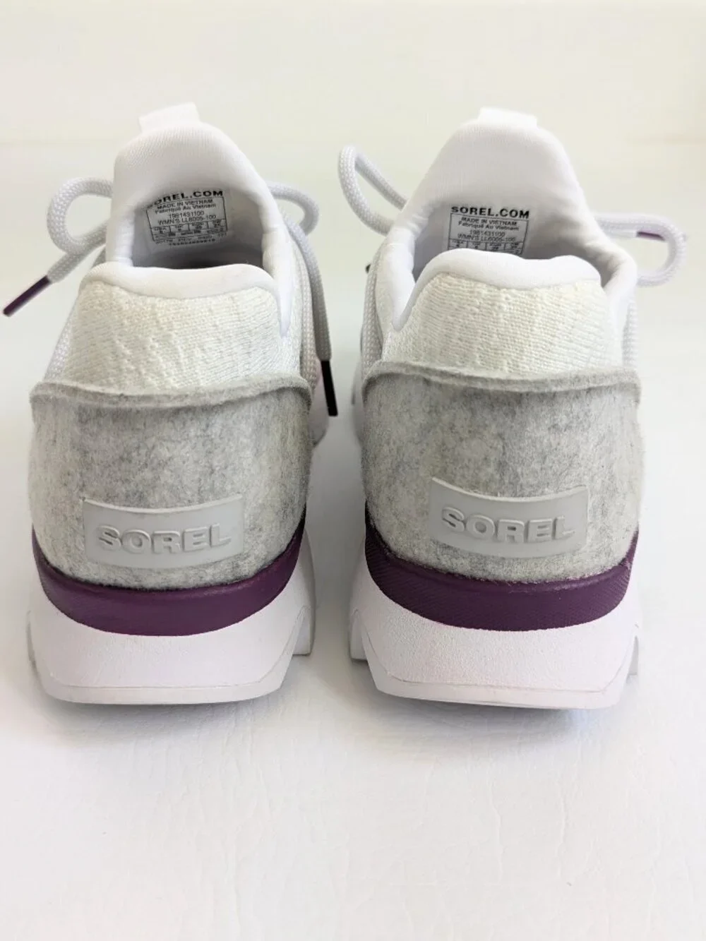 Sorel Kinetic Impact 11 Lace Sneakers White Size 8 Women's